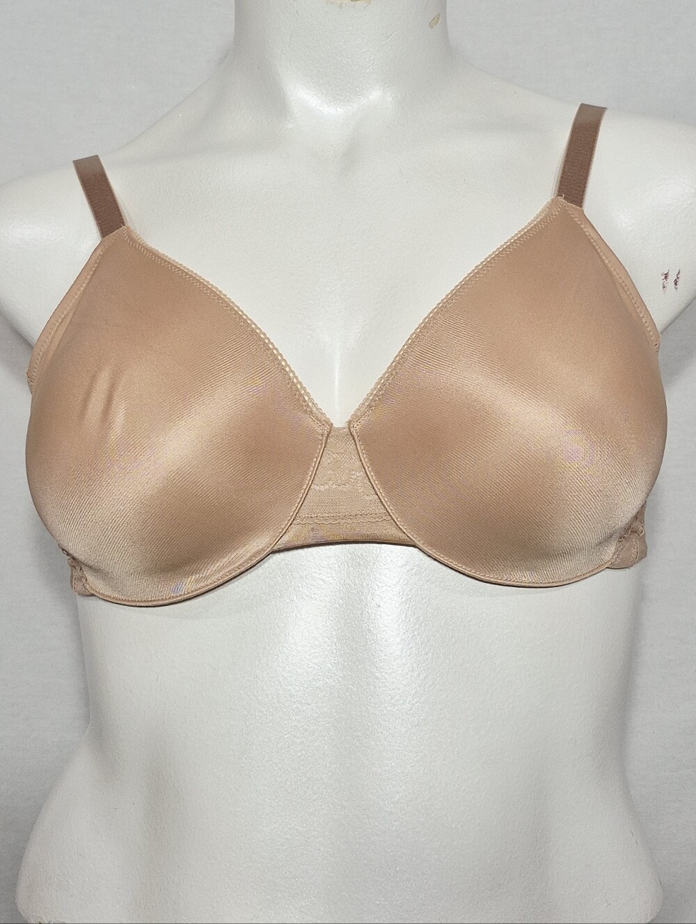 36D Lilyette 443 Comfort Control‎ Minimizer UW Bra Beige